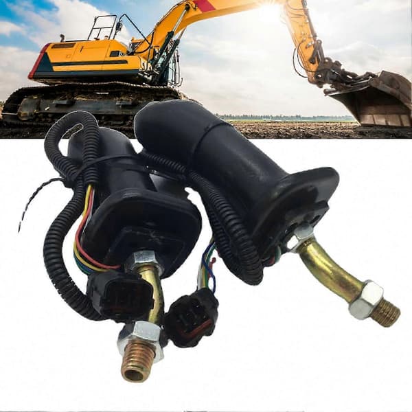 2 STK Ergonomiske gravemaskinspakgrep med presise kontrollknapper for KOAVX DX225