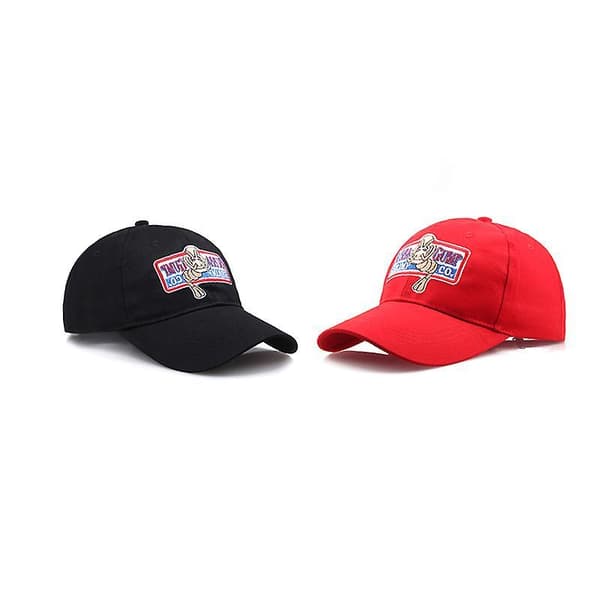 1994 Bubba Gump Shrimp Co. Forrest Baseballhatt Snapback Cap Cosplay Menn Kvinner Red 1 Pcs