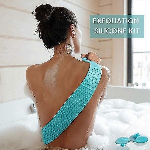 Silikonryggskrubb för dusch - Sili