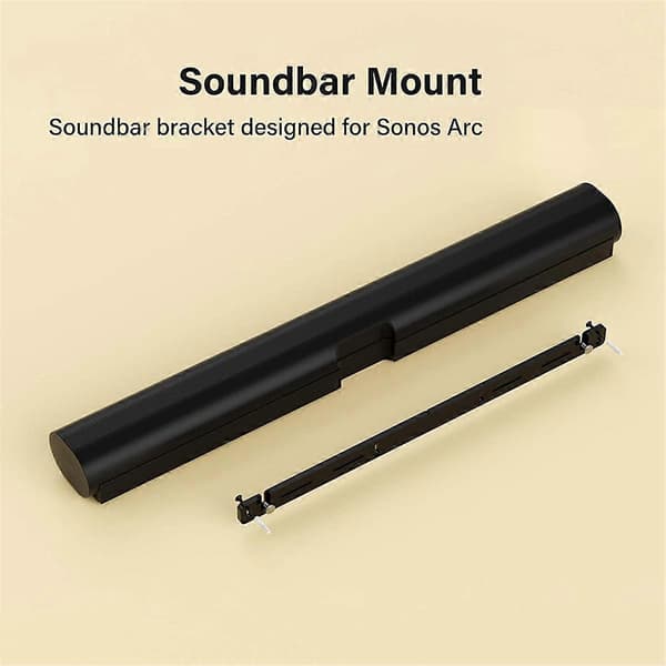 Soundbar Högtalarstativ Väggfäste för SONOS Arc Högtalarstativ 85 Thickened acrylic
