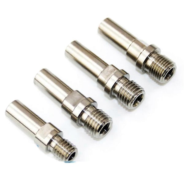 4Pcs Titanium Bike V Brake Cantilever Brakes Post Mount M10 X1.25mm Ti V Brake Screws