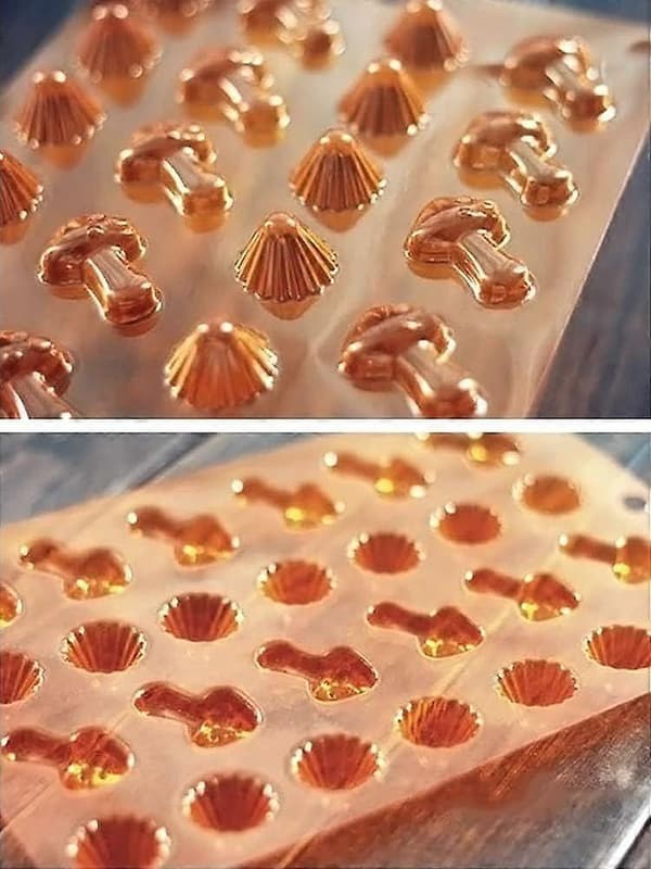 Svampe Chokoladeform, Chokoladefremstillingsværktøjer til Ladyfingers Cookies