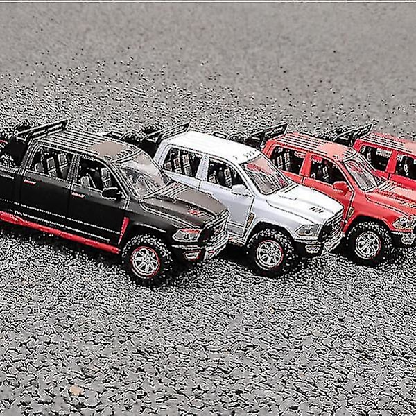 Dodge Ram Trx 1:32 Offroad Pickup Truck Legering Lyd-lys Bilmodell Barn Leke Black