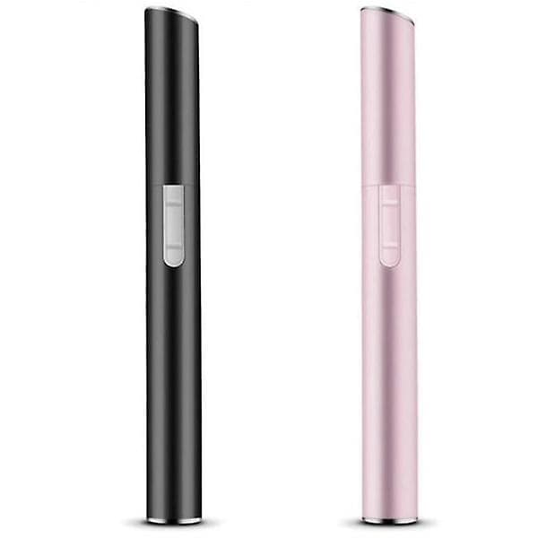 Trimmer til øjenbryn/ansigtshår/næsehår/bikiniområde pink