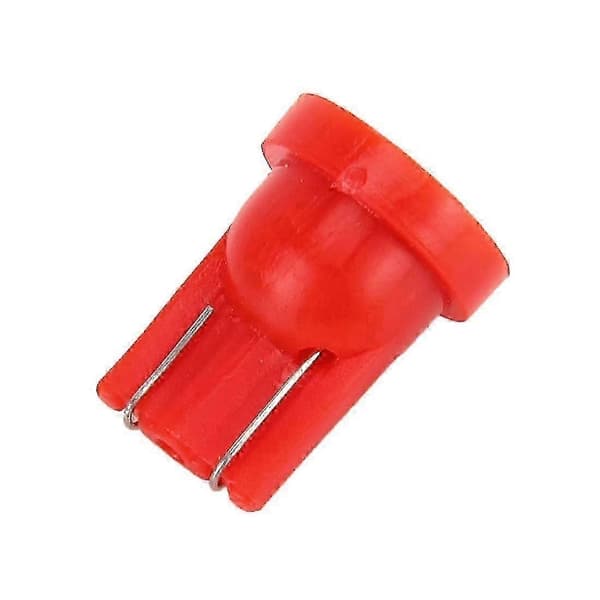 10 stk. T10 8 LED bilsignalpære Red Light