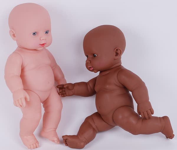 Vinyl nyfødt simuleringsdukke helt myk plast baby badeleke