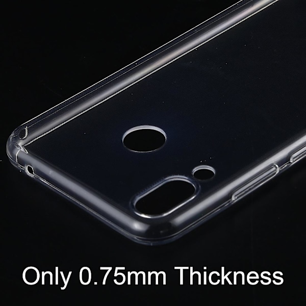 0,75 mm läpinäkyvä TPU-kotelo Asus Zenfone 5 ZE620KL:lle