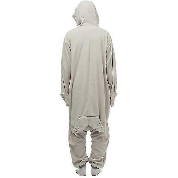 Gråsäl Djur Tecknad Jumpsuit Pyjamas Herr- och Damkläder L