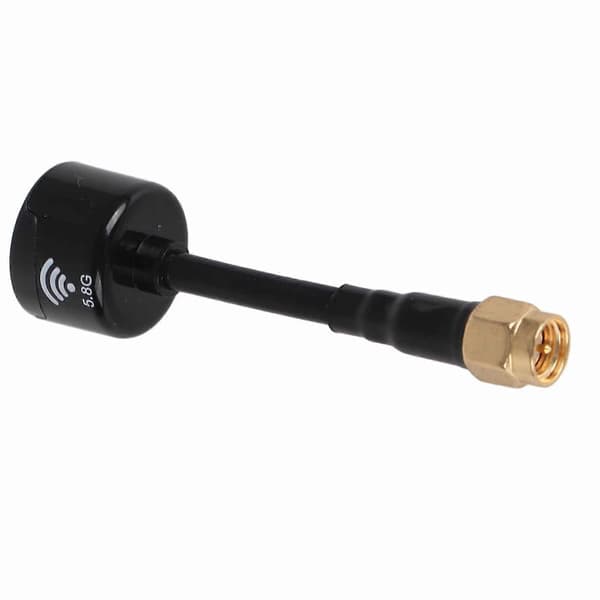 5,8 GHz 3dBi RHCP høyeffektsantenne for FPV Racing Drone RC-deler tilbehør Black SMA Inner Needle