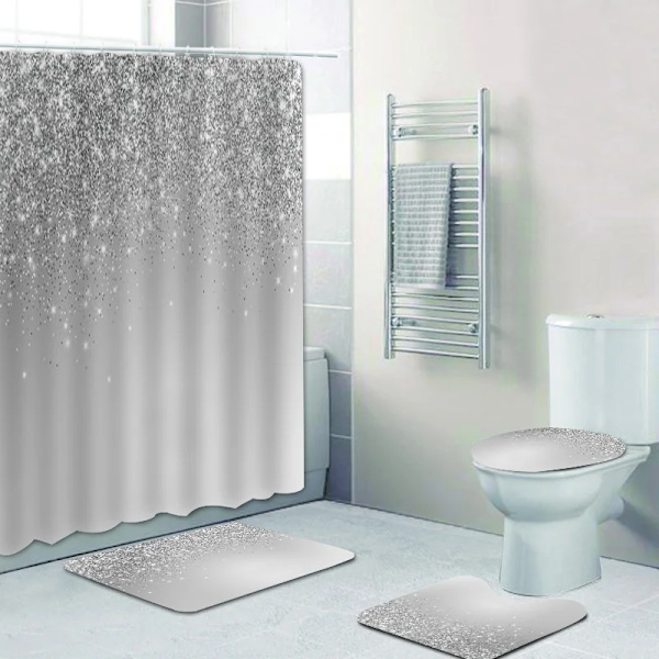 Bath sale curtain set
