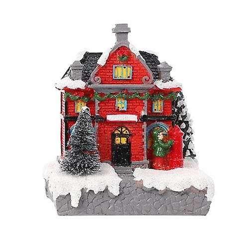 Julepynt LED Lysende Huspynt Green Clothes Children