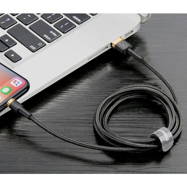 2 kpl 2 m Baseus-kaapeli iPhone punainen