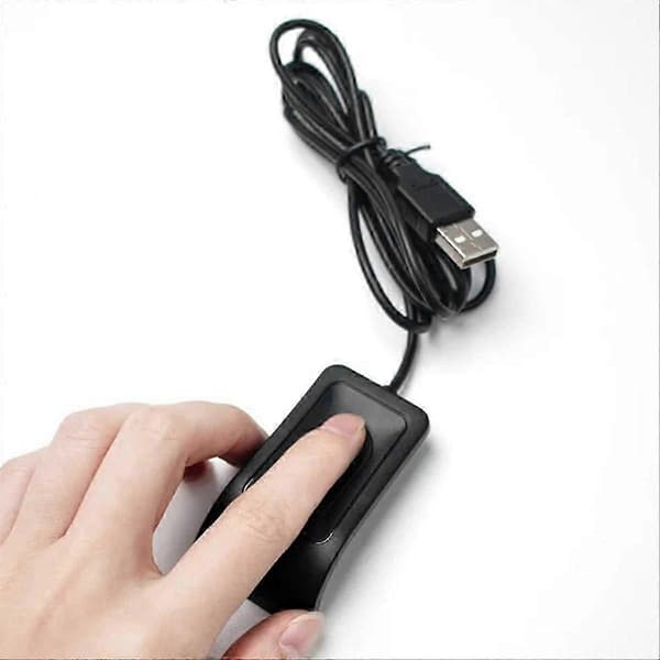 Biometrisk fingeravtrykk USB-leser for Win10/11 - Sikker pålogging med Hello Biometrics