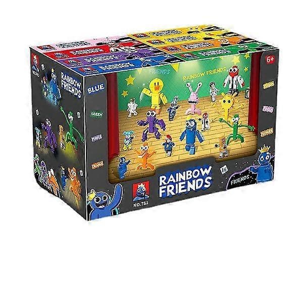 8 stk. Roblox Rainbow Friends Doors, Byggeklodser Figurer Saml Model Børnelegetøj