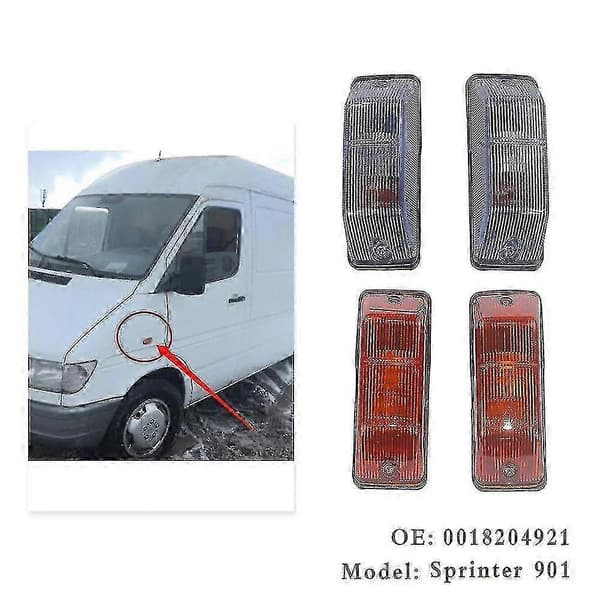 2 stk. sideblinklys til Sprinter 1995-2006 0018203921 0018204021