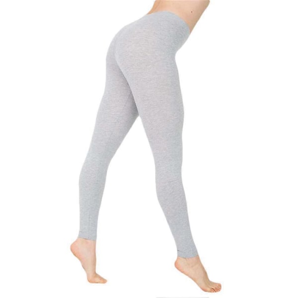 \"Naisten Slim-trikoot, joustavat housut\" Grey 4XL