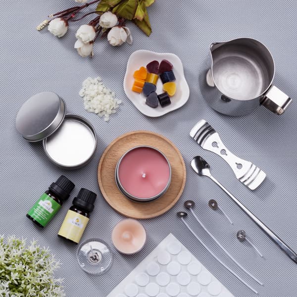 DIY Aromaterapi Lys | Hjemmelagde Duftlys Luftfriskere Mainstays Telys Hjemmelaget Aromaterapi DIY Lyssett Sett-XF9-