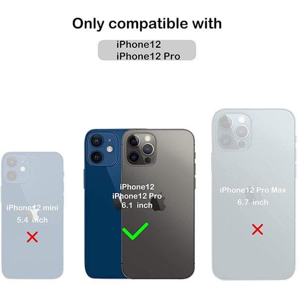 iPhone 12/12 Pro Deksel Lyseblå A 100cm