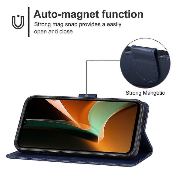 Skinnveske til Ulefone Armor 17 Pro Blå For Ulefone Armor 17 Pro Blå Blå Blu Blue For Ulefone Armor 17 Pro