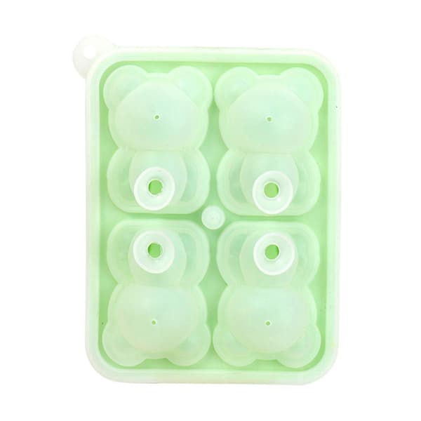 Silikonisbitbrett – Enkel å poppe ut – for hjemmebar Light Green