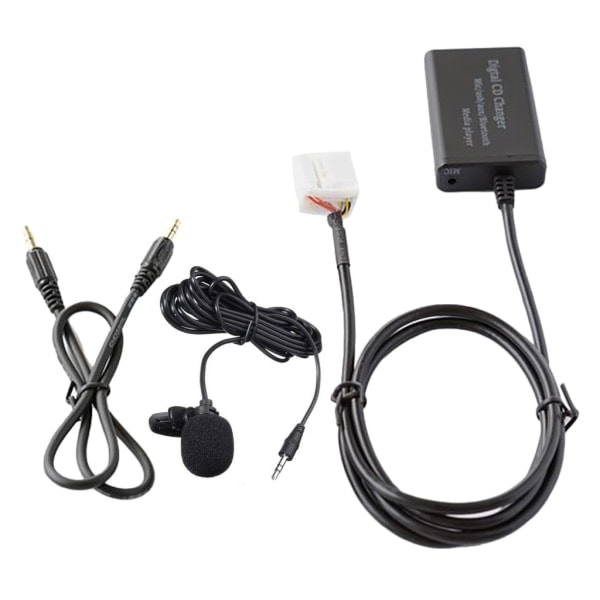 Bilstereo Radio Trådløs Bluetooth-kompatibel Adapter Grensesnitt Kabel Musikk Mottaker Modul for Honda-Accord Civic-CRV