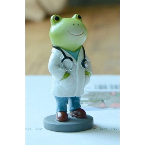Doctor Frog character statue Fairy Sculpture Desktop Statue Home Decoration new
