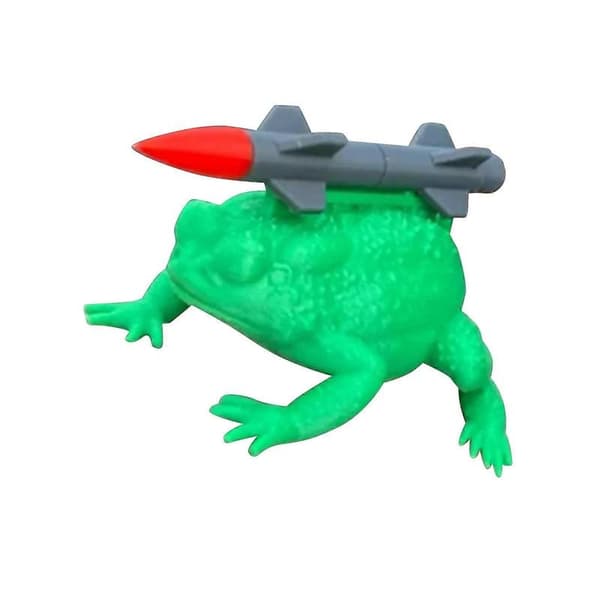 Helt ny Missile Toad julepynt, den unikke gag-gave til uforglemmelige kys, julefrøpynt, sjov og mindeværdig gave
