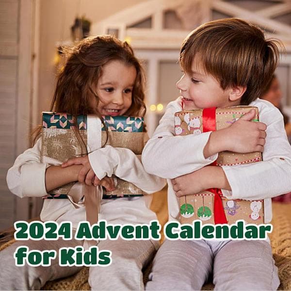 Julekalender med Star Wars-figurer 2024 - 24 dagers nedtelling, blindboks, statuer, samling, kakepynt, gave
