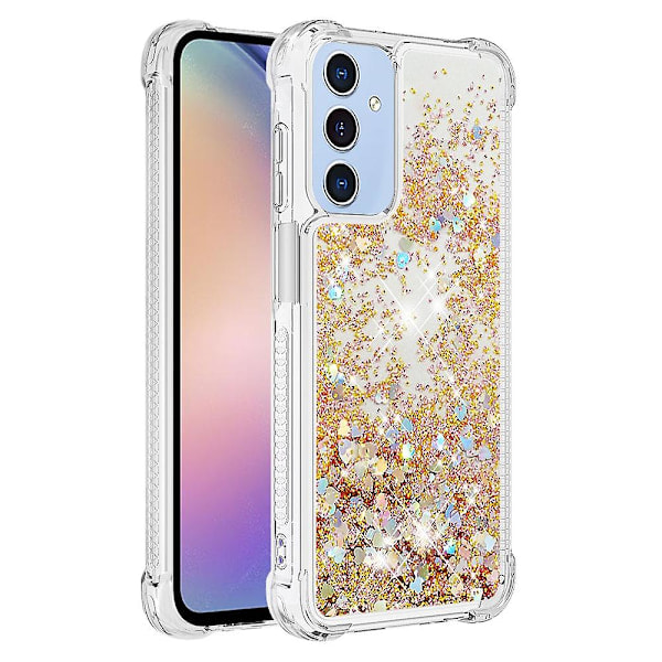 YB Quicksand Series-1 Samsung Galaxy A15 5G -puhelimen kuori, kelluva TPU naarmuuntumaton puhelimen takakuori