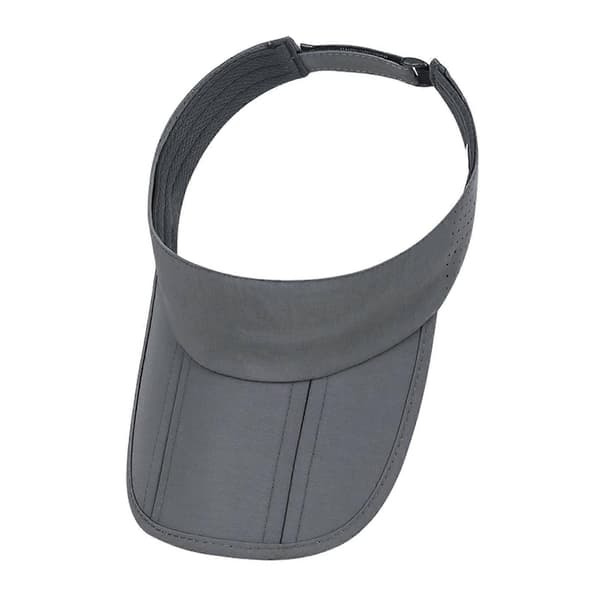 Vikbar tom baseballkeps - UV-skydd och förlängd skärm - för resor och vandring Dark Gray