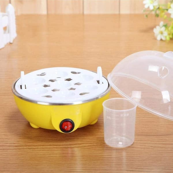Egg Cooker, Egg Cooker Test Winner Egg Cooker For 1-7 Eggs With Indicator Light Automatic Shut-Off, Overheating Protection, Measuring Cup, Bpa-Free