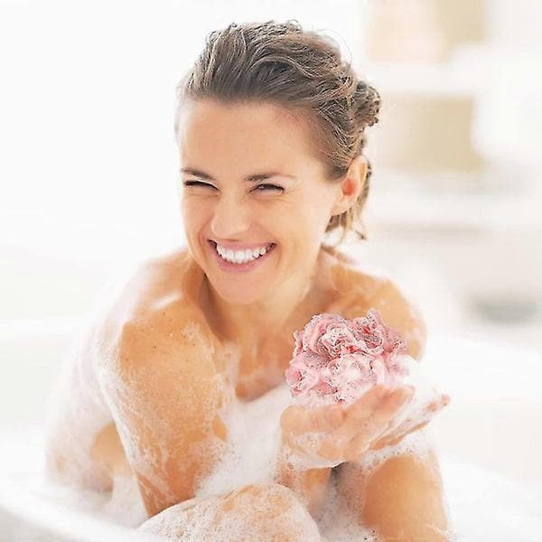 2-pack extra tät badpuff duschloofahsvamp