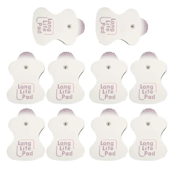 10x Elektrodeudskiftning til Omron Massagers Long Life Pad 10 stk