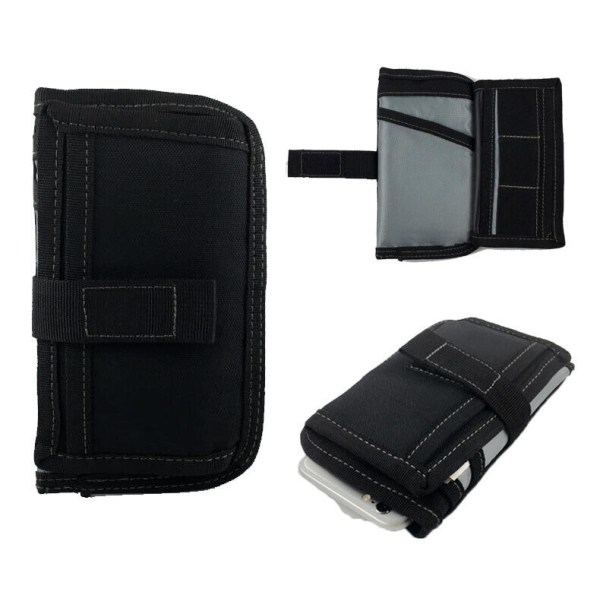 Waterproof Nylon Tactical Wallet Money Bag Cell Phone Card Holder Purse Pouch