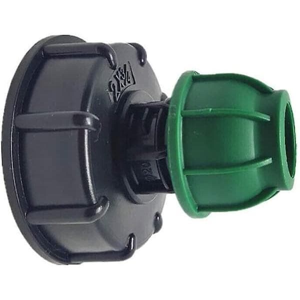 (32mm) IBC-adapter for rett rør Heilwiy S60x6 IBC-tankadapter