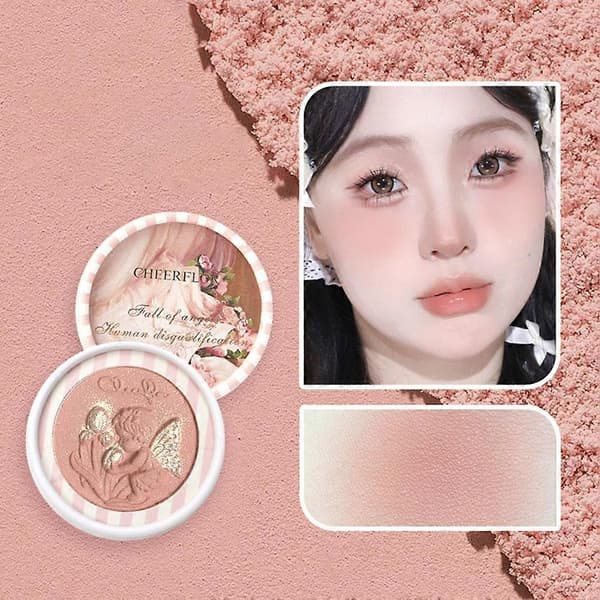Cheerflor Romantic Angel Blush - Matt finish, langvarig, lett å blande, kunstnerisk design Red bean paste