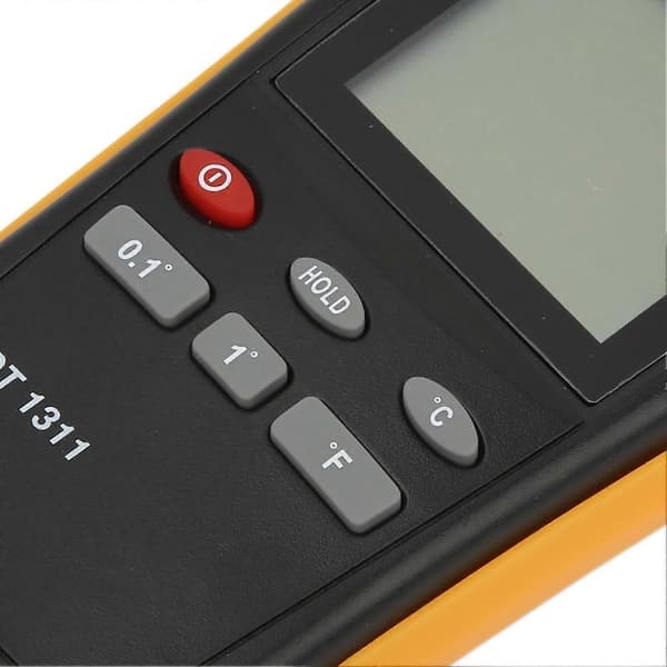 Digital termometer K-typ enkanals testare för industriell temperaturmätning