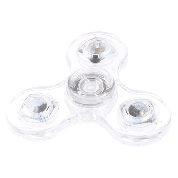Lysande LED-valo Spinner Käsihyrrät Hehku pimeässä valossa