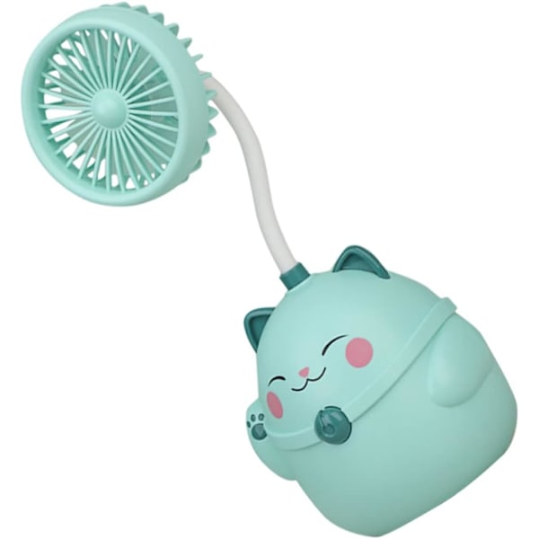 Pencil Holder Fan Cat Mini Usb Fan Sports Fans Small Personal Usb Desk Fan Plastic The Cat Small Electric Fan Office