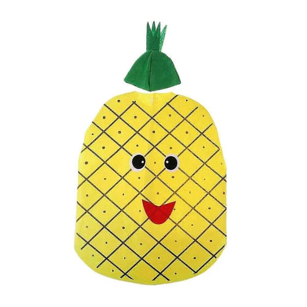 Sød Cosplay Kjole til Kvinder til Rollespilsfester og Kostumetilbehør til Voksne Pineapple