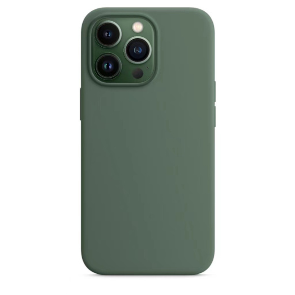 Silikondeksel for iPhone 13 Pro 13pro grønn