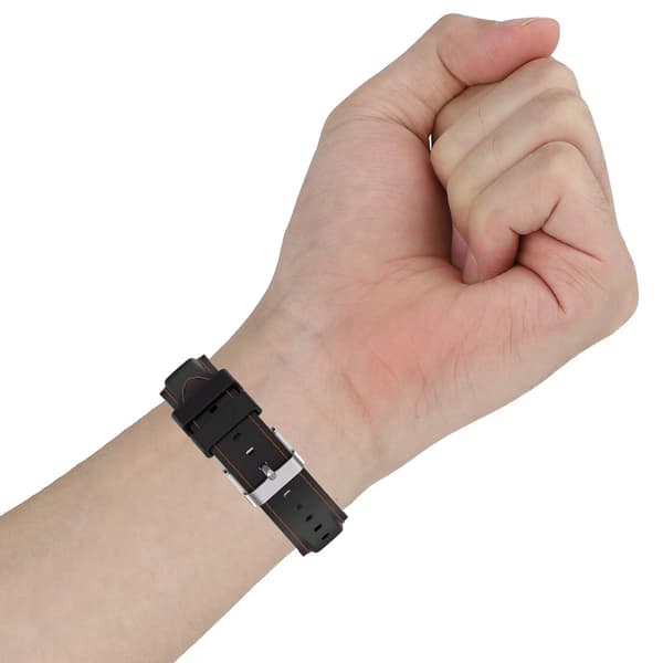22mm Robusta Klockarmband, Silikon Ersättningsband