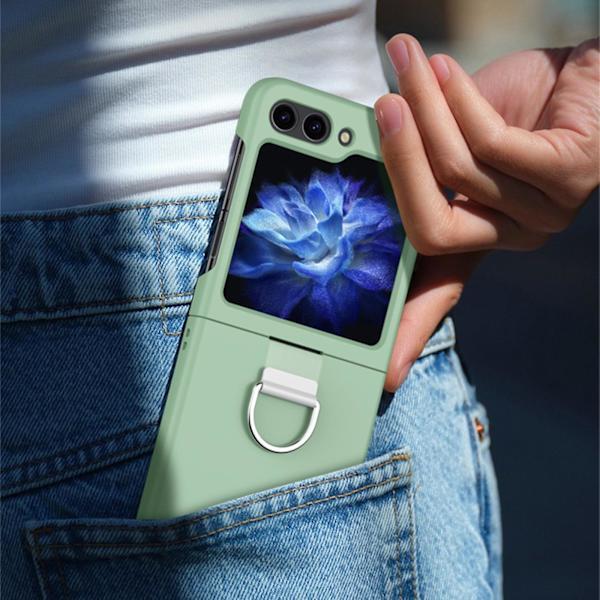 Silikonikuori, jossa on ihomainen tuntuma Samsung Galaxy Z Flip6:lle