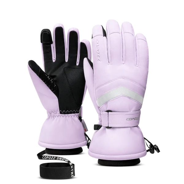 Winter Ski Gloves Hipora Diaphragm 3M Thinsulate Snowboard Gloves Thermal Warm Touch Screen Skiing Gloves Men Women