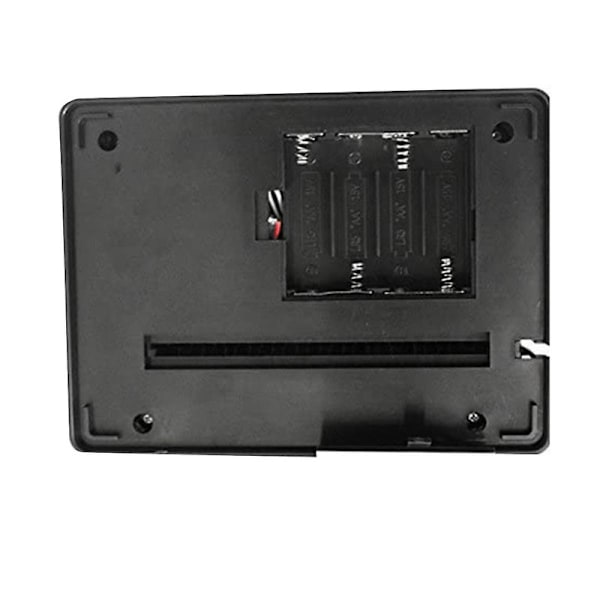 Bærbar Elektrisk Makuleringsmaskin USB Batteridrevet Dokumentmakulerer Papirkutter Kontor (FMY) Black