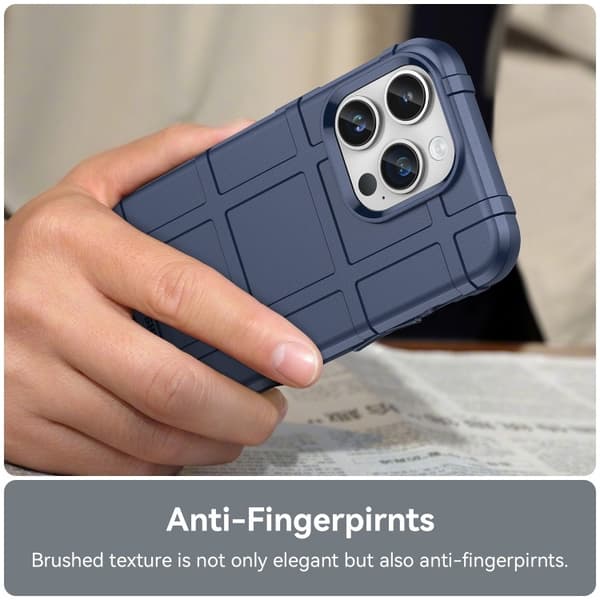 iPhone 15 Pro Max Cover Robust Blå 50