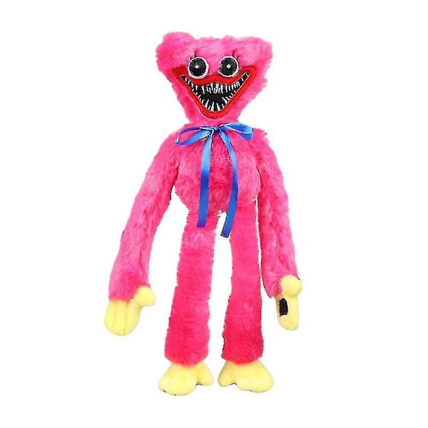 100cm/80cm/40cm/20cm Poppy Playtime Plysch Leksak Figur Huggy Wuggy Docka rosa pink 40cm