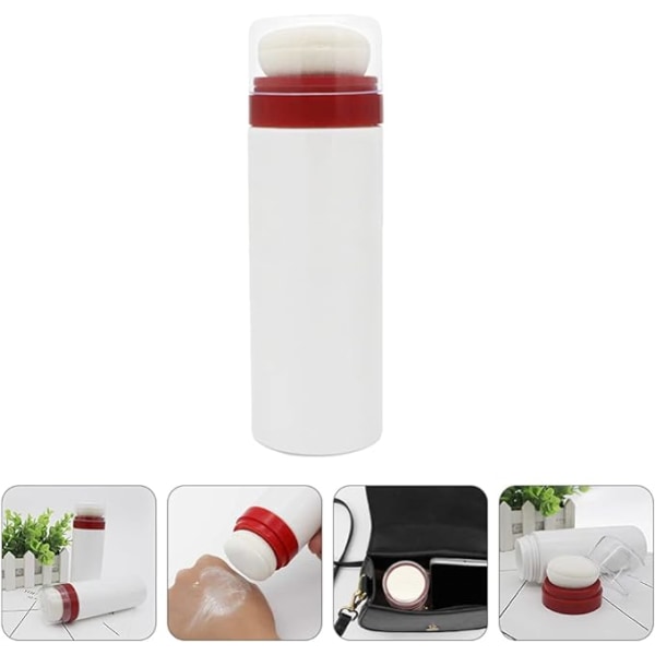 Rejse Body Powder Jar DIY Makeup Powder Tom Beholder Talcum Powder Dispenser Box Flaske Beholder til Hjem Udendørs Tur