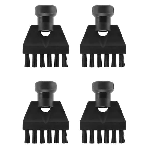 4X Karcher SC1 SC2 SC3 SC4 litteä harja puhdistusharja höyrypuhdistimen lisävarusteeseen sovitin kodin puhdistussuutin Black