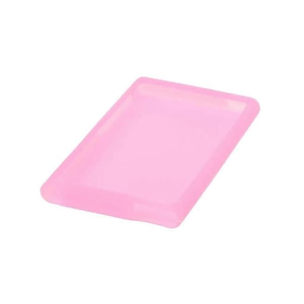 Blødt silikone bagcover hudbeskyttelse til Apple iPod Nano 7 (sort)